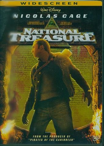 National treasure  [videorecording] / Walt Disney Pictures ; Jerry Bruckheimer Films ; Junction Entertainment ; Saturn Films ; produced by Jerry Bruckheimer, Jon Turteltaub ; screenplay, Jim Kouf and Cormac Wibberley & Marianne Wibberley ; story, Jim Kouf, Oren Aviv & Charles Segars ; directed by Jon Turteltaub.