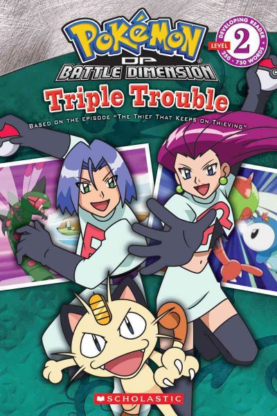 Pokemon : Triple trouble triple trouble / Battle dimension : by Simcha Whitehill.