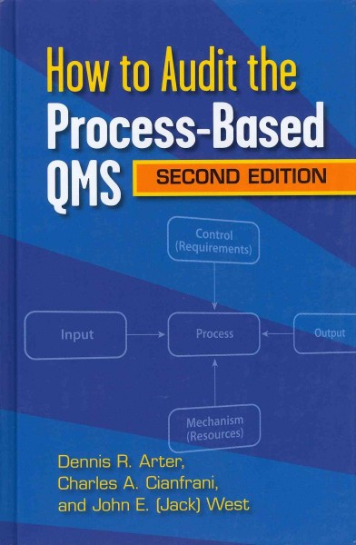 How to audit the process-based QMS / Dennis R. Arter, Charles A. Cianfrani, and John E. (Jack) West.