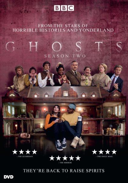 Ghosts. Season 2 / a Monumental Television production ; in association with Them There for BBC ; written and created by Mathew Baynton, Simon Farnaby, Martha Howe-Douglas, Jim Howick, Laurence Rickard, Ben Willbond ; produced by Matthew Mulot ; directed by Tom Kingsley.