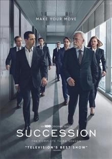 Succession. The complete 3rd season [videorecording] / created by Jesse Armstrong ; produced by Gabrielle Mahon ; written by Jesse Armstrong, Ted Cohen, Georgia Pritchett, Jon Brown, Tony Roche [and others] ; directed by Mark Mylod, Cathy Yan, Robert Pulcini, Shari Springer Berman, Kevin Bray [and others].