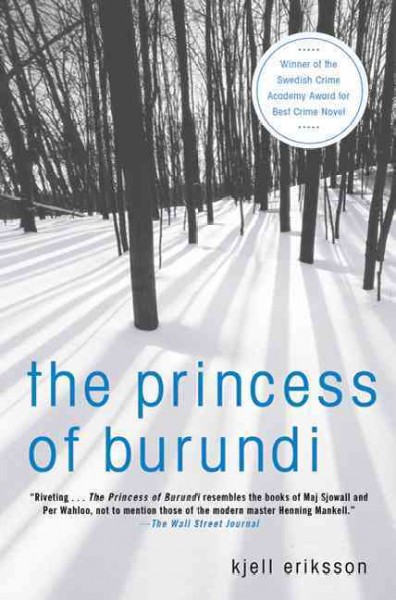 The princess of burundi / Ann Lindell Mystery Book 1 / Kjell Eriksson.