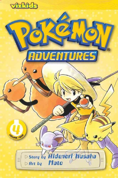 Pokemon adventures. Volume 4 / story by Hidenori Kusaka ; art by Mato ; [English adaptation, Gerard Jones ; translation, Kaori Inoue].