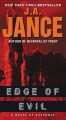 Edge of evil A novel of suspense. Cover Image